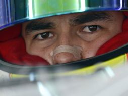 Sergio Pérez espera mejorar ''uno o dos lugares'' mañana en la India. EFE  /