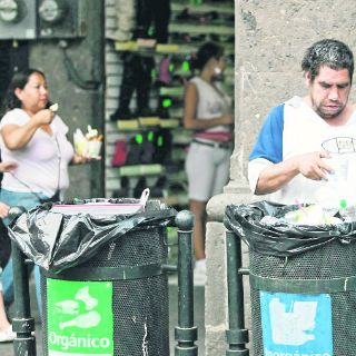 Estancada, separación de basura en la metrópoli