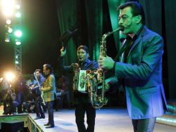 Los Tigres del Norte rugieron en la Expo Ganadera. ARCHIVO  /