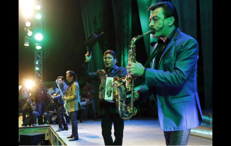 Los Tigres del Norte rugieron en la Expo Ganadera. ARCHIVO  /