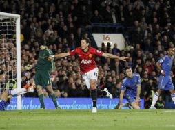 Hernández entró de cambio al minuto 75 y anotó que gol del triunfo para su escuadra. AP  /