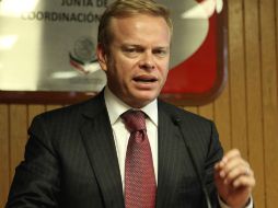 Aclara que su partido trabajará en conjunto con el PRI. ARCHIVO  /