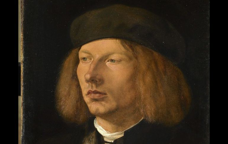 ''Retrato de Burkard von Speyer'', de Alberto Durero, en la exposición ''El renacimiento del norte de Durero a Holbein''. EFE  /