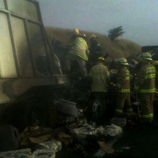 Accidente carretero cobra vida de un hombre