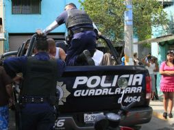 Los individuos detenidos fueron puestos a disposición del Ministerio Público. ARCHIVO  /