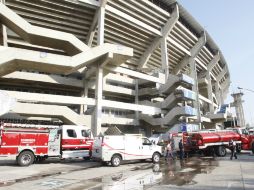 El día de ayer una subestación eléctrica del Estadio Jalisco se incendió quedando inservible. ARCHIVO  /