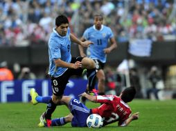El futbolista uruguayo, Luis Suárez. MEXSPORT  /