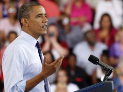 El presidente Barack Obama mantiene una buena posición para ganar California el 6 de noviembre. ARCHIVO  /
