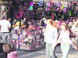 El Centro. El 1 de noviembre, la zona debe amanecer sin ambulantes.  /