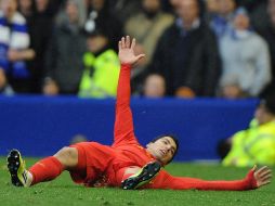 A pesar de las críticas, el goleador uruguayo está forjando su mejor inicio de temporada. ARCHIVO  /