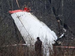 En el avión accidentado hace dos años, viajaba el presidente de Polonia, Lech Kaczynski. ESPECIAL  /