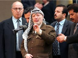 El ex líder palestino Yasser Arafat. ARCHIVO  /