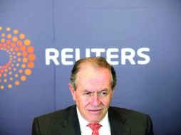 Firme. Xavier García, presidente de Grupo México, dijo que invertirán 1,400 millones de dólares el próximo año. REUTERS  /