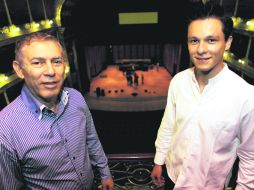 PROYECTO. David Pérez Olmedo encabeza un programa de enseñanza de la música en zona populares en Puebla.  /