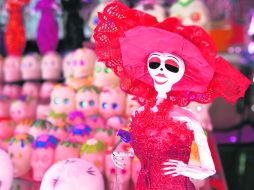 Catrina. Este nombre se lo puso el pintor Diego Rivera y no José Guadalupe Posada, su creador, como popularmente se cree.  /