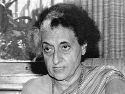 En 1984, la primera ministra india, Indira Gandhi, es asesinada. ARCHIVO  /