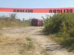 El cuerpo yacía en la parte posterior del automotor.  /