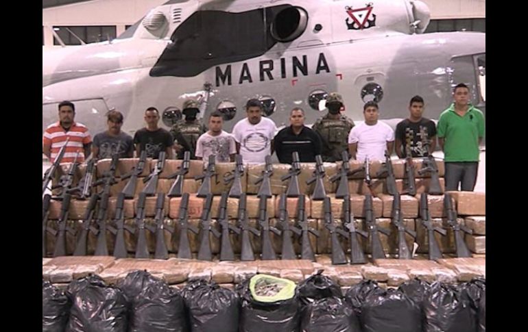 La detención ocurrió durante una acción de patrullaje urbano. EFE  /