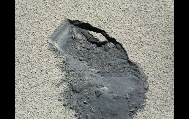 Hay un componente amorfo inorgánico que necesita mayor investigación para determinar su composición. AP  /