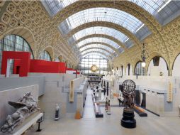 El Museo de Orsay en París tiene creaciones y transformaciones de Gae Aulenti. AFP  /