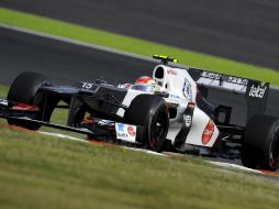 Sergio Pérez empieza a visualizar el próximo campeonato con McLaren. AP  /