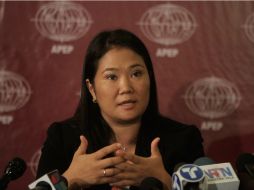 Según la lideresa el grupo político Fuerza 2012 no va a modificar su rol opositor al gobierno de Humala. ARCHIVO  /