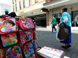 El líder del grupo de ambulantes dijo que ellos ofrecen propuestas.  /