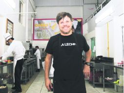 FORMACIÓN. Alfonso Cadena Rubio reconoce que en la cocina hay que estar preparado para experimentar.  /