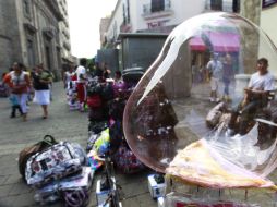 Los ambulantes se han enfrentado al Ayuntamiento de Guadalajara a lo largo de los años. ARCHIVO  /