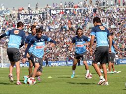 Los elementos del Monterrey cerraron su preparación para este crucial duelo. MEXPOSRT  /