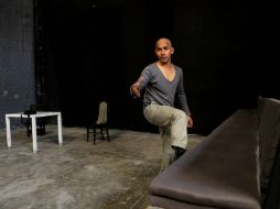 Montaje de la obra ''Días de guerra''.  /