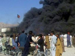 El incidente tuvo lugar a las afueras de la localidad de Khuzdar, a unos 250 kilómetros de la ciudad de Quetta. XINHUA  /