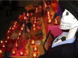 Exposición de altares de latinoamérica. EFE  /