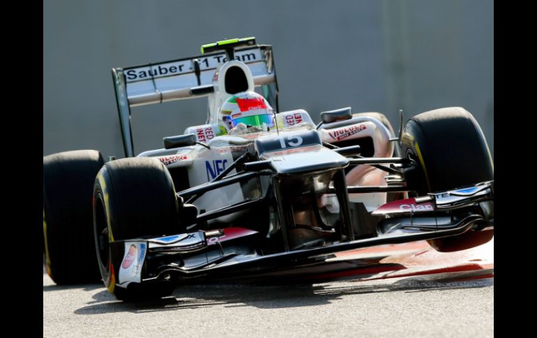 Pérez se dijo emocionado por disputar un circuito ''tan cerca de casa'', como lo es el Gran Premio de EU. EFE  /