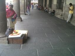 Así lucen los portales del Palacio municipal de Guadalajara en su costado del andador Pedro Loza.  /