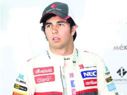 Listo para cambiar. Sergio Pérez correrá para McLaren la próxima temporada. AP  /