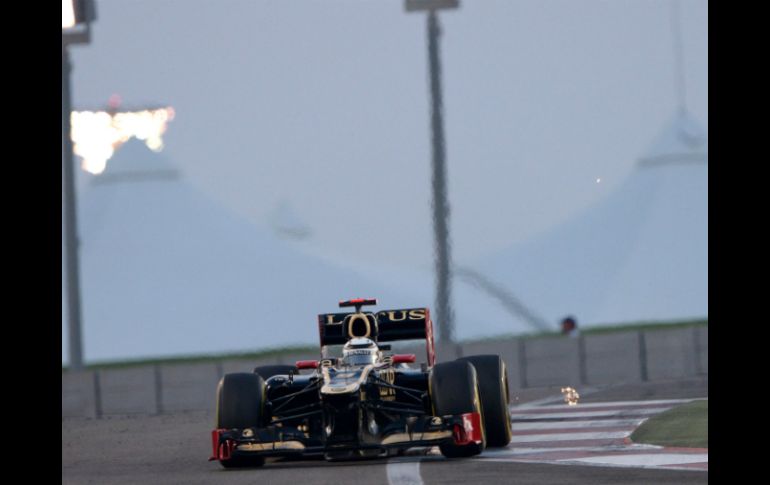 Kimi Raikkonen durante el Gran Premio de Abu Dhabi. AFP  /