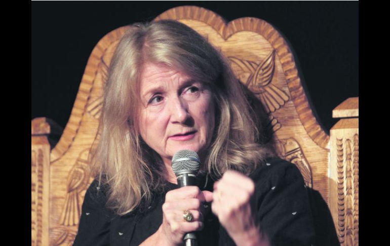 Potter ofreció una charla en la que expuso los tropiezos que tuvo que enfrentar para convertirse en realizadora tres décadas atrás.  /