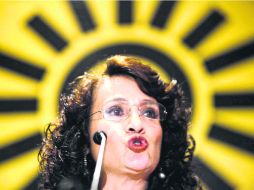 Dolores Padierna asegura que el PRD dará la cara ante las injusticias que representa la propuesta presidencial en materia laboral. NTX  /