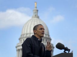 Un académico de la UNAM opina que probablemente Obama sea reelecto, y podrá continuar con la recuperación de EU. AP  /
