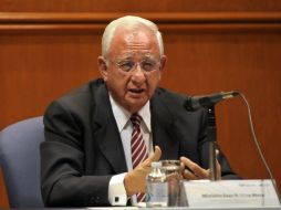 El presidente de la SCJN, Juan Silva Meza, asegura que se tienen identificados los focos rojos debido a la inseguridad y el crimen. NTX  /