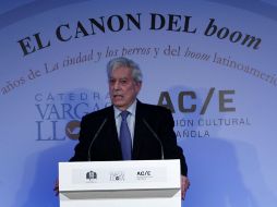 El escritor Mario Vargas Llosa asegura que el ''boom'' fue la presencia de América Latina y del español en el mundo. NTX  /