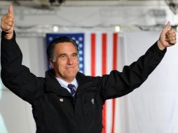 El candidato republicano a la Casa Blanca, Mitt Romney, a un día de las elecciones. AFP  /