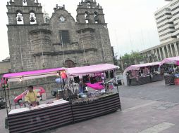 El santuario. A esta explanada serán reubicados los comerciantes desalojados del Centro, igual que a Chapultepec.  /