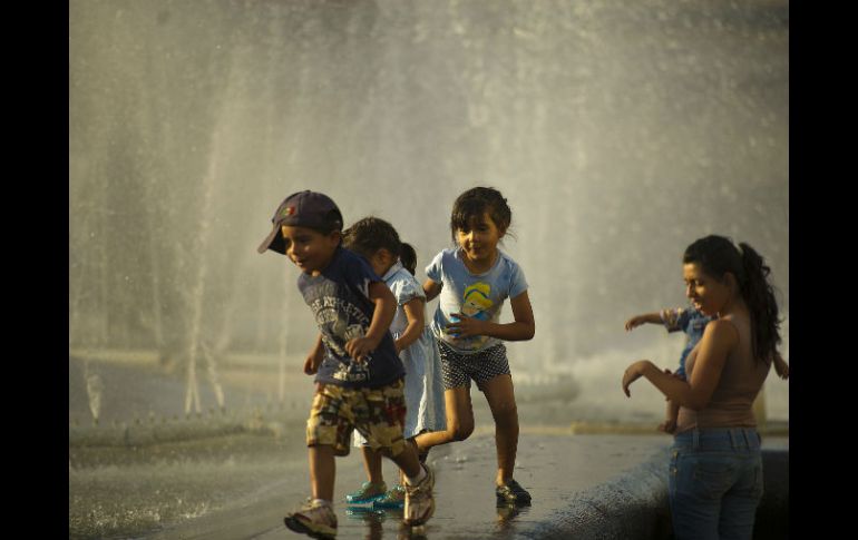 Esta agua de la fuente siempre será de género femenino. ARCHIVO  /