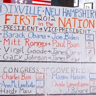 Obama y Romney empatan en pueblo de New Hampshire