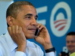 Obama votó por adelantado el 25 de octubre en Chicago, Illinois. AP  /
