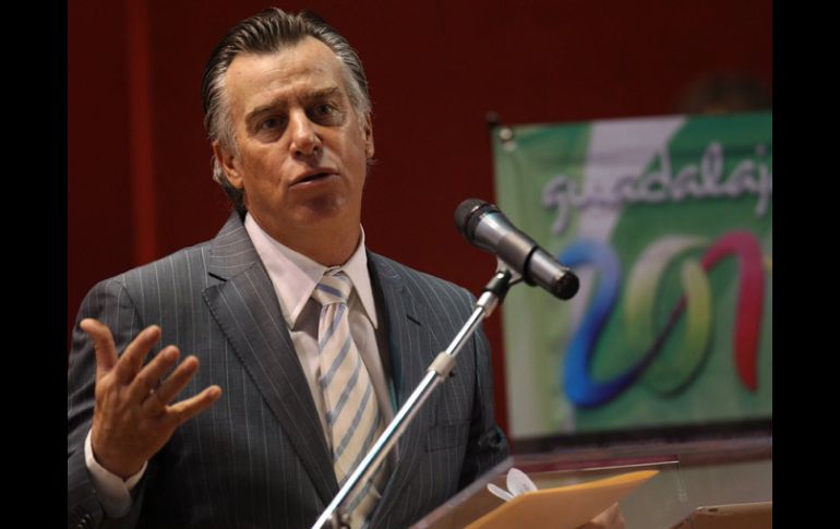 Carlos Andrade Garín sigue trabajando por el deporte de Jalisco. MEXSPORT  /