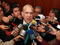 El secretario general de la Organización para la Cooperación y el Desarrollo Económico (OCDE), José Ángel Gurría. NTX  /