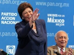 La presidenta de la Comisión de Evaluación y Mejora del instituto político, Cecilia Romero. ARCHIVO  /